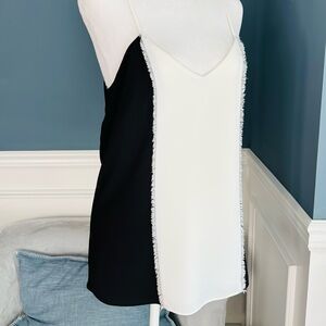 DREW Black and White Camisole